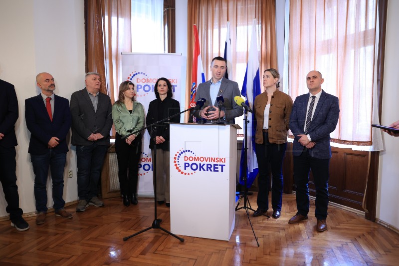 Konferencija za medije Domovinskog pokreta