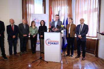 Konferencija za medije Domovinskog pokreta