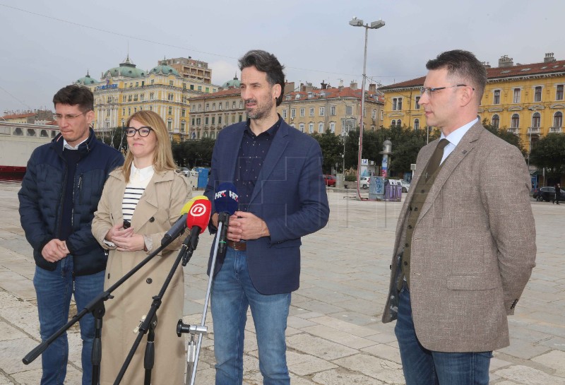 Rijeka: Tiskovna konferencija Mosta