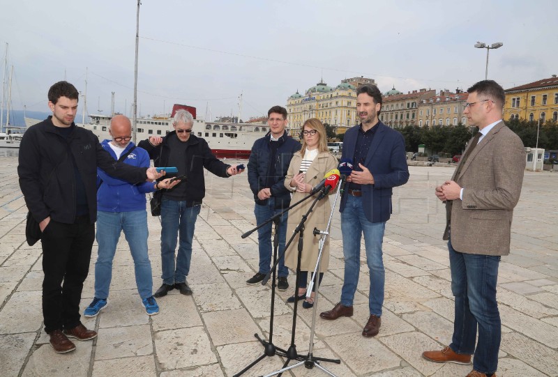 Rijeka: Tiskovna konferencija Mosta