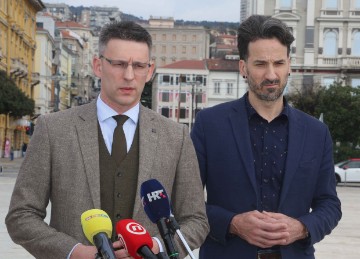 Rijeka: Tiskovna konferencija Mosta