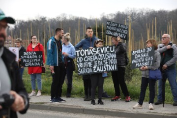 Prosvjed protiv dozvole za gospodarenje otpadom za rasadnik Čret-Zrinjevac