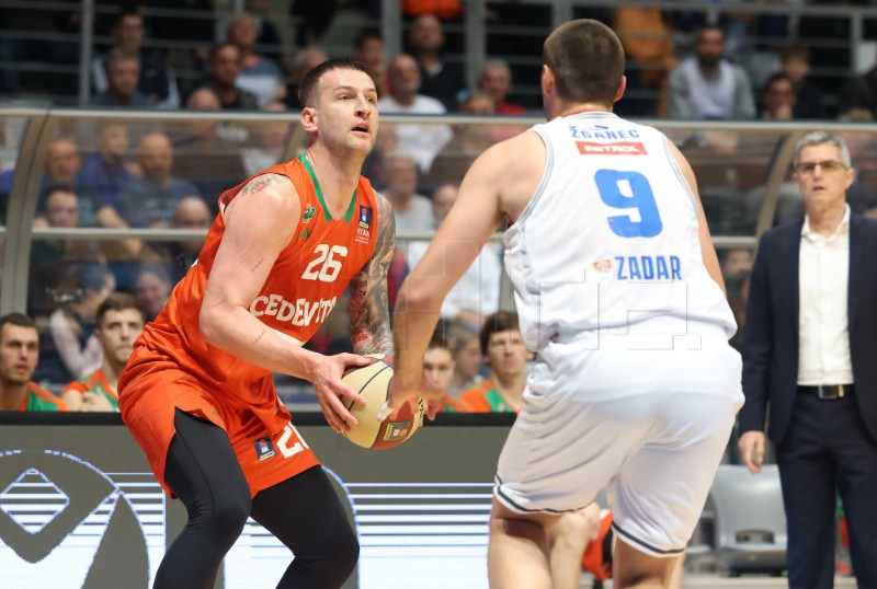 ABA liga: Zadar - Cedevita Olimpija