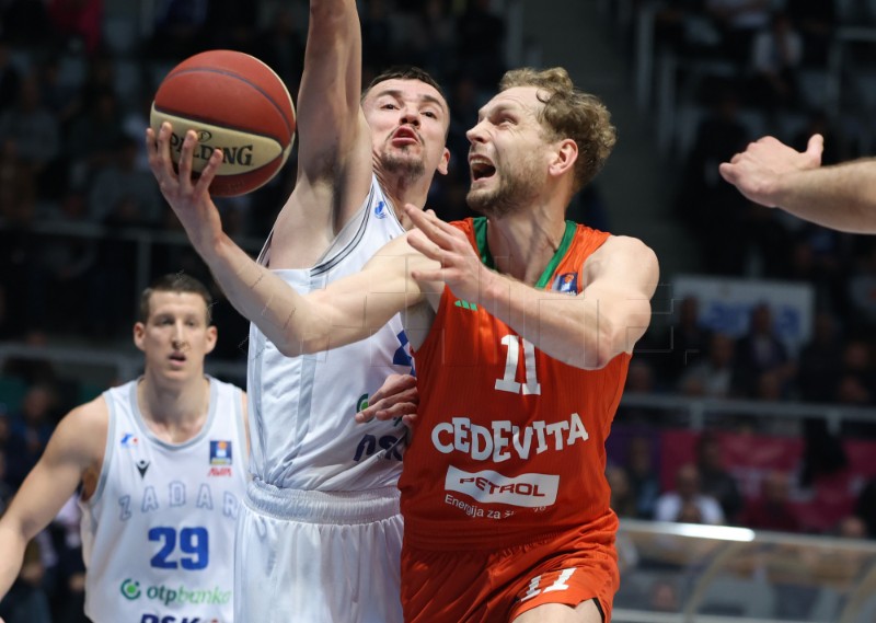 ABA liga: Zadar - Cedevita Olimpija