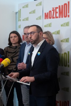 Konferencija za medije Možemo! o potezima i mjerama u mandatu