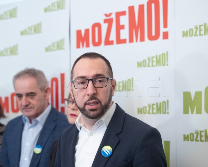 Konferencija za medije Možemo! o potezima i mjerama u mandatu