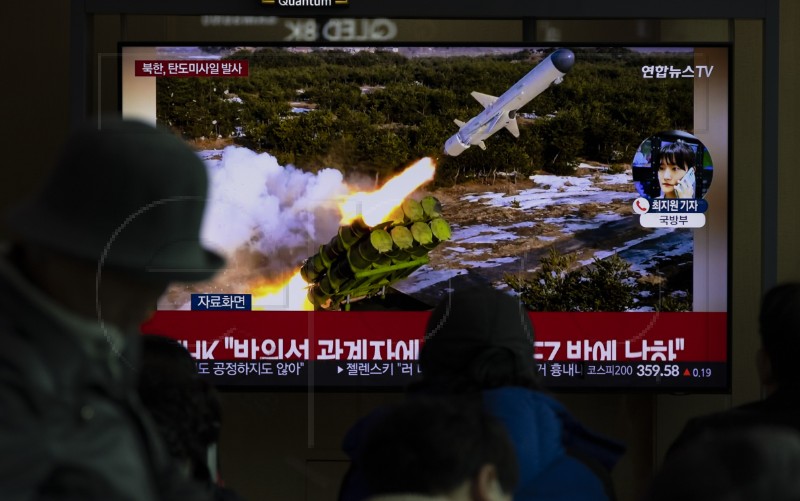 SOUTH KOREA NORTH KOREA MISSILE LAUNCH