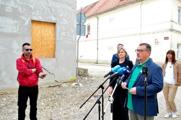 Konferencija za medije Sandre Benčić u karlovačkoj Zvijezdi