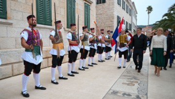 Predsjednik Milanović na obilježavanju Dana Općine Vela Luke