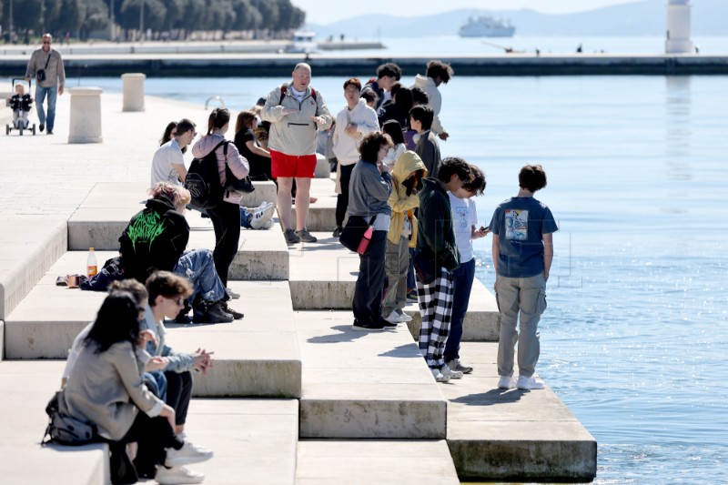 Zadar - prvi dan proljeća