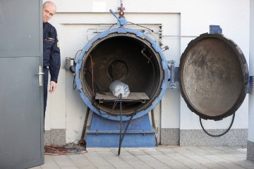 Božinović obišao Laboratorij za eksplozivne atmosfere Ravnateljstva civilne zaštite