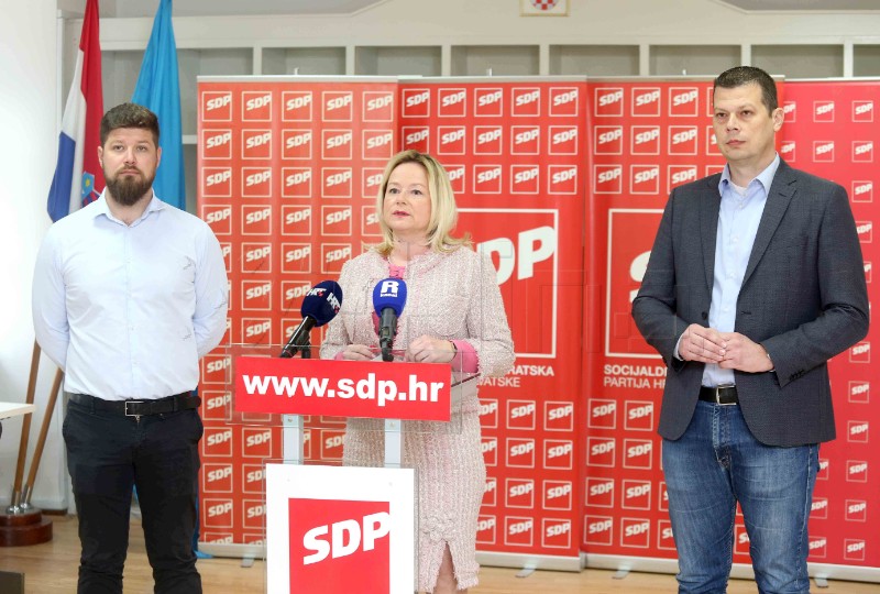 Tiskovna konferencija riječkog SDP-a 