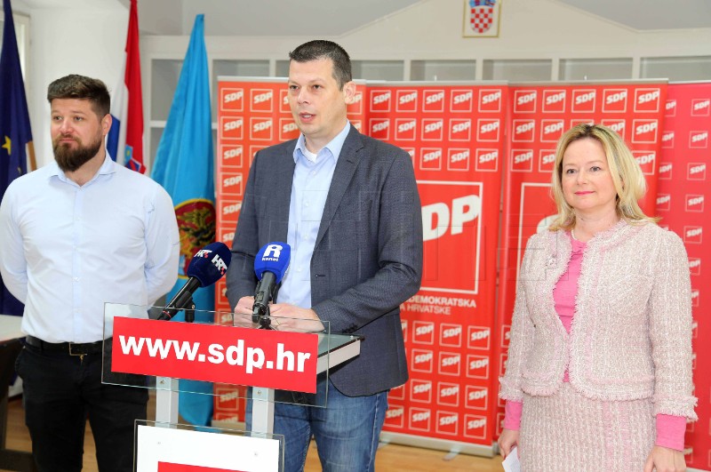 Tiskovna konferencija riječkog SDP-a 