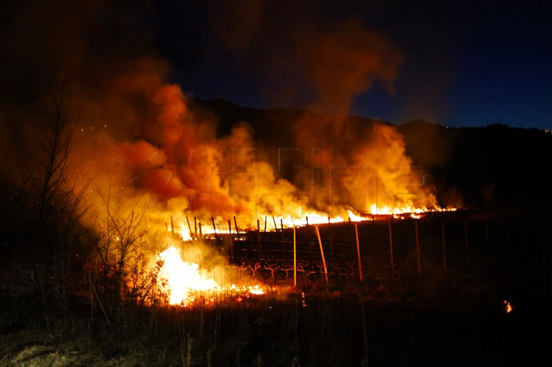 Požar u pilani kod Vrbovskog