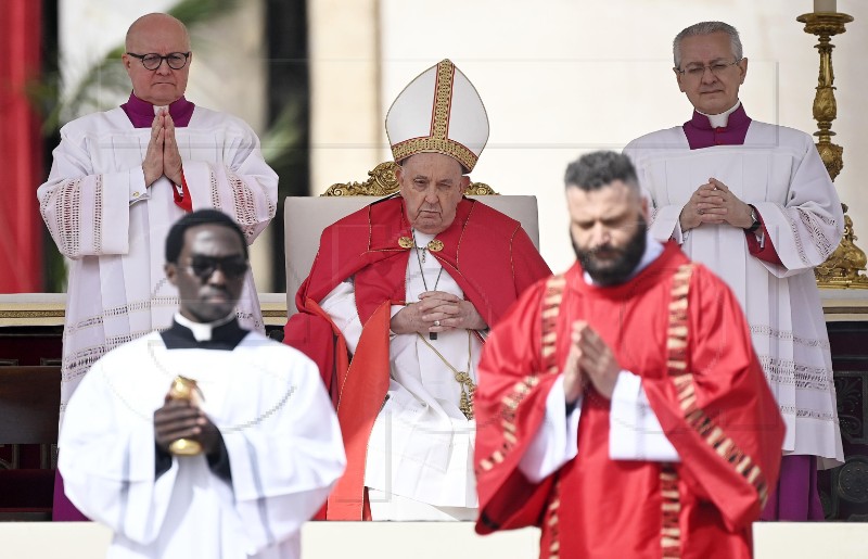 VATICAN PALM SUNDAY POPE FRANCIS