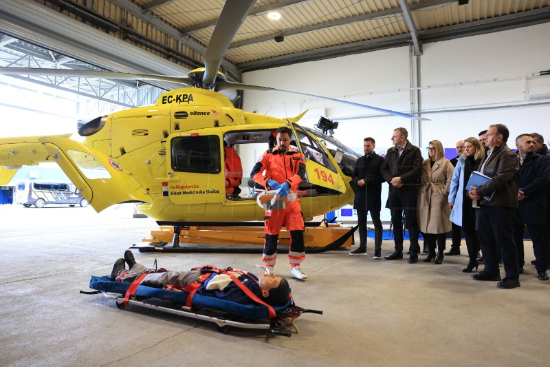 Za šest dana počinje s radom Helikopterska hitna medicinska služba