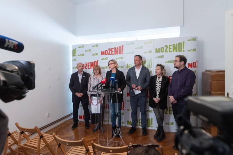 Konferencija za medije Možemo! i Hoćemo pravedno!