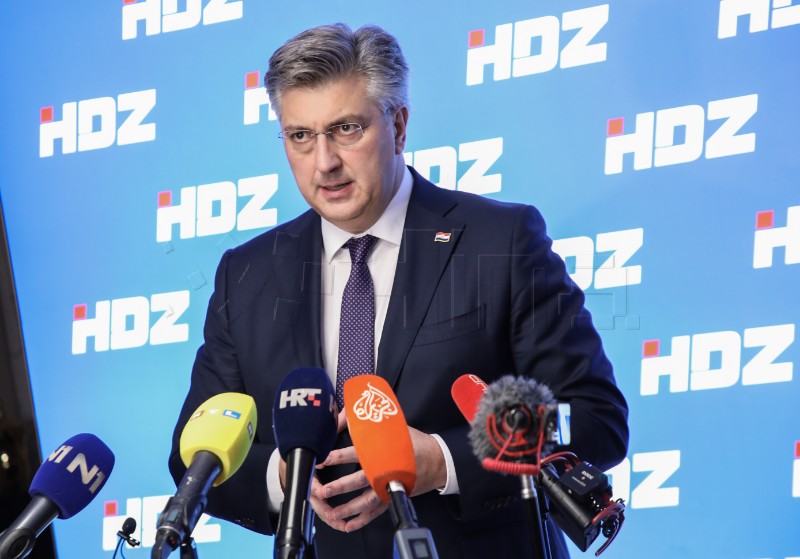 Izjava Andreja Plenkovića nakon sjednice predsjedništva HDZ-a