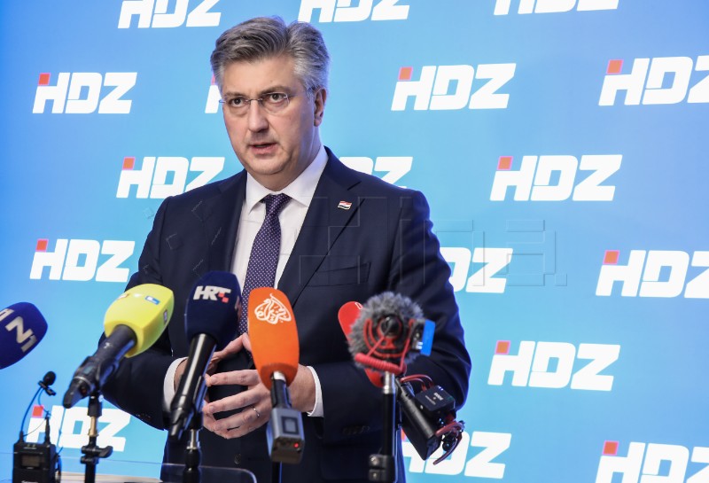 Izjava Andreja Plenkovića nakon sjednice predsjedništva HDZ-a