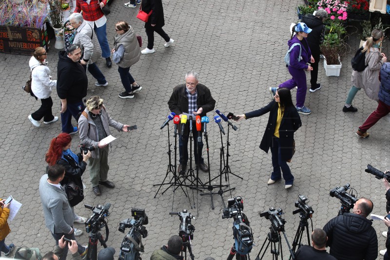 Konferencija za novinare Nezavisnog sindikata Hrvatske