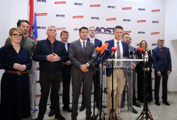 Predstavljanje nositelja lista Mosta, Hrvatskih suverenista i Nezavisne liste mladih