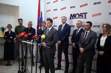 Predstavljanje nositelja lista Mosta, Hrvatskih suverenista i Nezavisne liste mladih