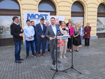 Predstavljena lista Mosta i Hrvatskih suverenista u 5. izbornoj jedinici