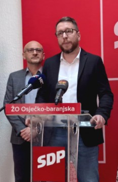 Predstavljeni SDP-ovi kandidati na izborima za zastupnike u Hrvatski sabor iz OBŽ