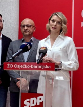 Predstavljeni SDP-ovi kandidati na izborima za zastupnike u Hrvatski sabor iz OBŽ