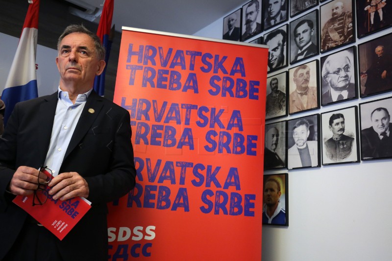 Samostalna demokratska srpska stranka (SDSS) održala konferenciju za novinare