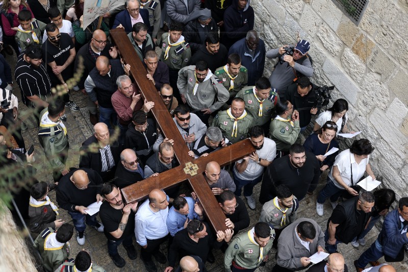 MIDEAST JERUSALEM GOOD FRIDAY