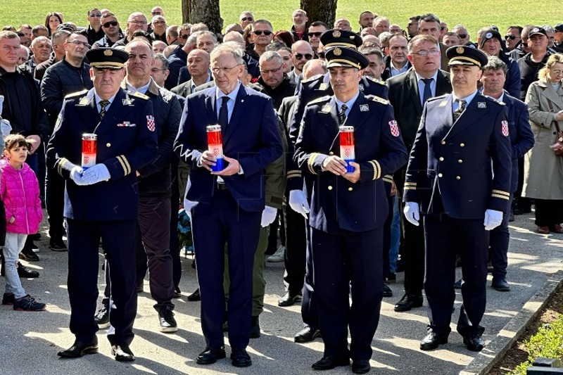 Božinović: Žrtva Josipa Jovića i branitelja duboko urezana u memoriju hrvatskih ljudi