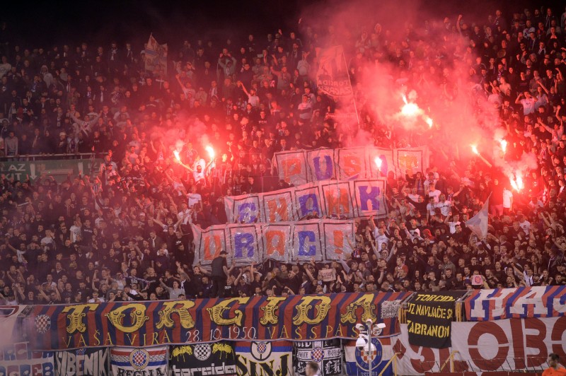 Utakmica 28. kola HNL-a Hajduk - Dinamo