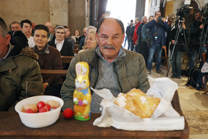 Split: Svečana misa na Uskrs