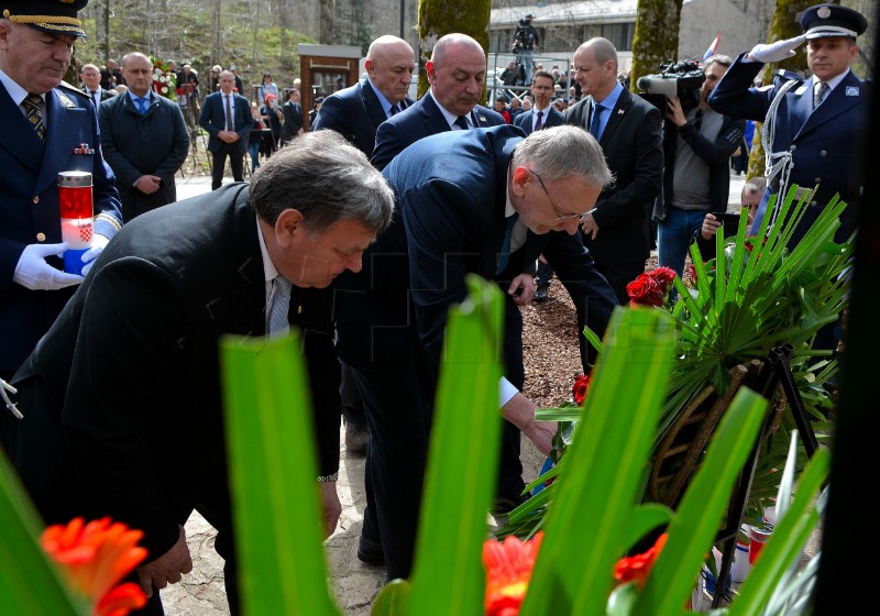 Komemoracija u spomen na akciju "Plitvice" i pogibiju Josipa Jovića