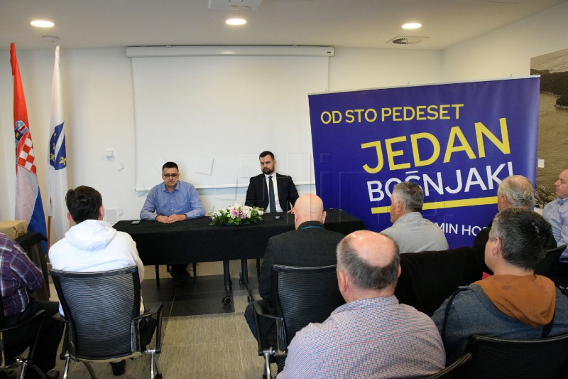 Kandidat bošnjačke manjine Armin Hodžić predstavio program u Dubrovniku