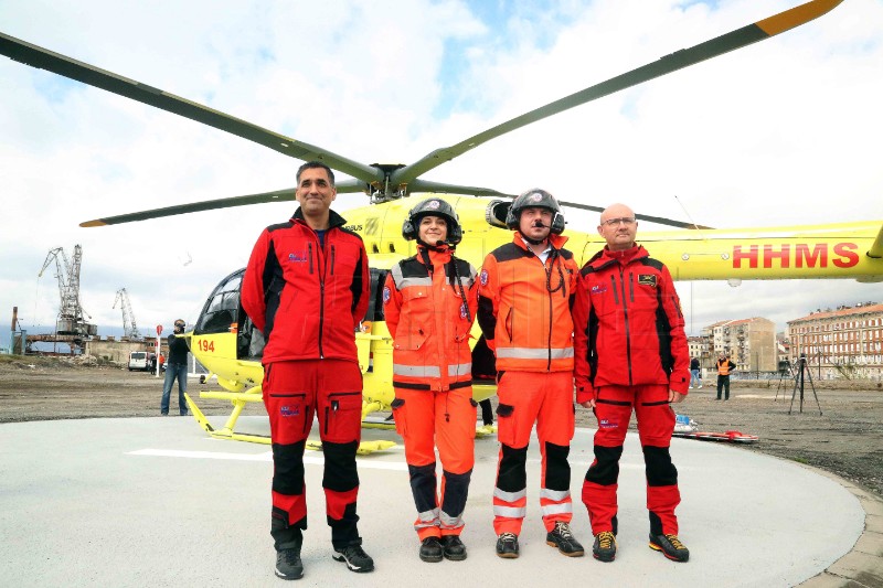 Svečano obilježeno uvođenje Helikopterske hitne medicinske pomoći