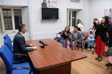 Konferencija za medije HDZ-a u Dubrovniku