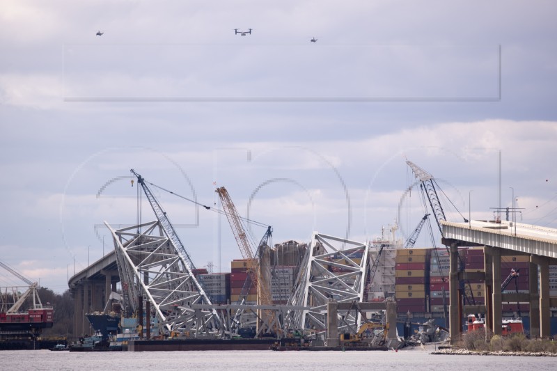 USA BIDEN BALTIMORE BRIDGE COLLAPSE