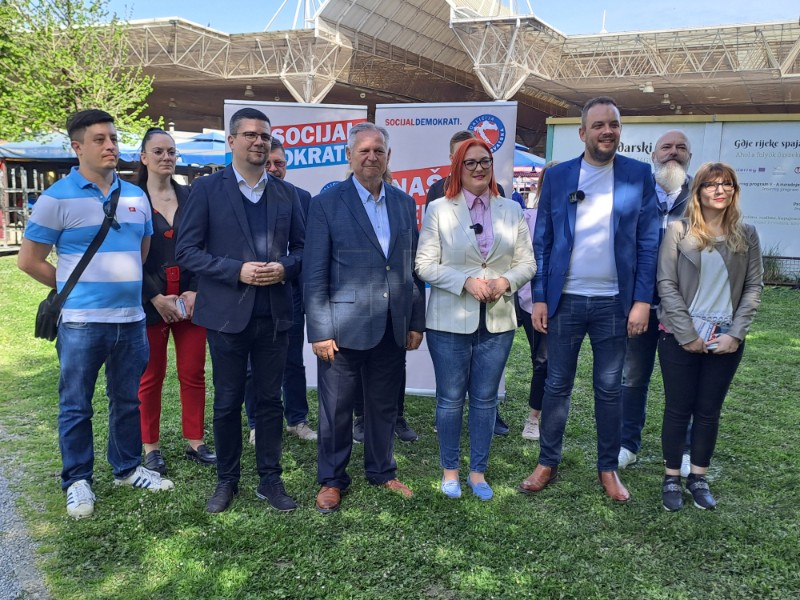 Predstavljanje liste Socijaldemokrata za 4. izbornu jedinicu