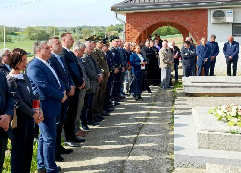 Održana komemoracija na 83. obljetnicu ratnog zločina u selu Donji Mosti