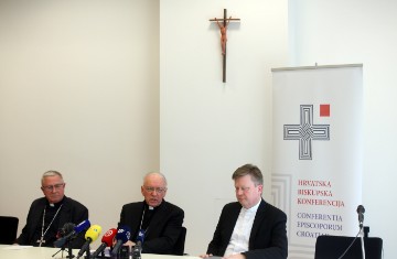 Konferencija za novinare o 68. redovitom plenarnom zasjedanju Sabora HBK