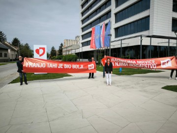 Koprivnica: Radnička fronta dobacivala Plenkoviću da je "gori od Franje Tahija"