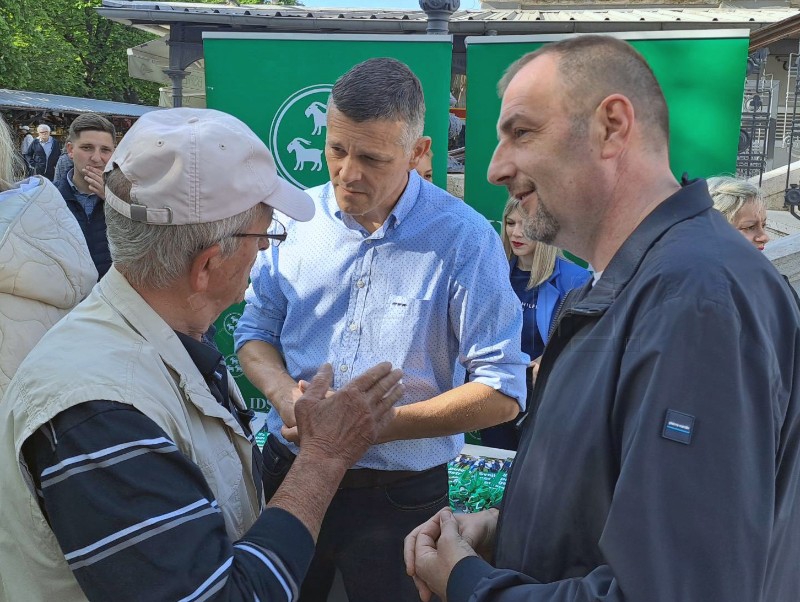 Druženje IDS-a s građanima na pulskoj tržnici