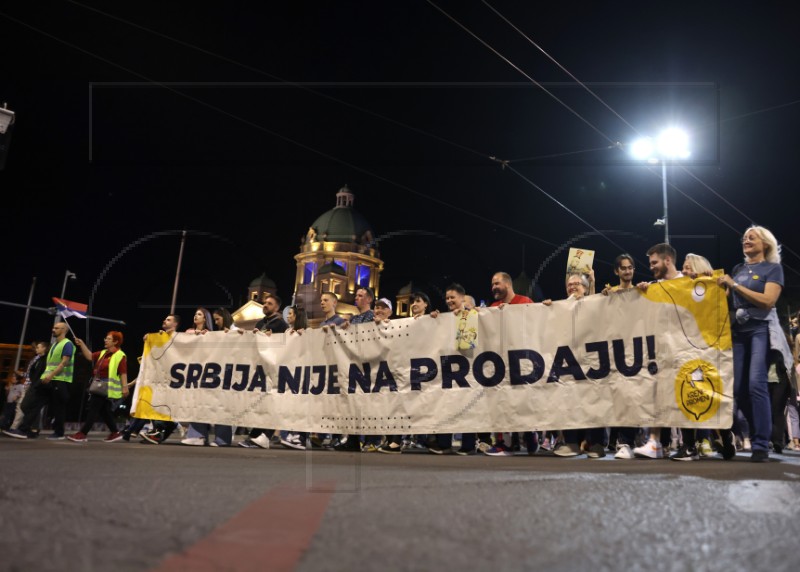 SERBIA LITHIUM MINING PROTEST