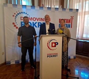 Konferencija za novinare Domovinskog pokreta