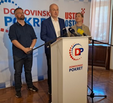 Konferencija za novinare Domovinskog pokreta