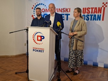 Konferencija za novinare Domovinskog pokreta