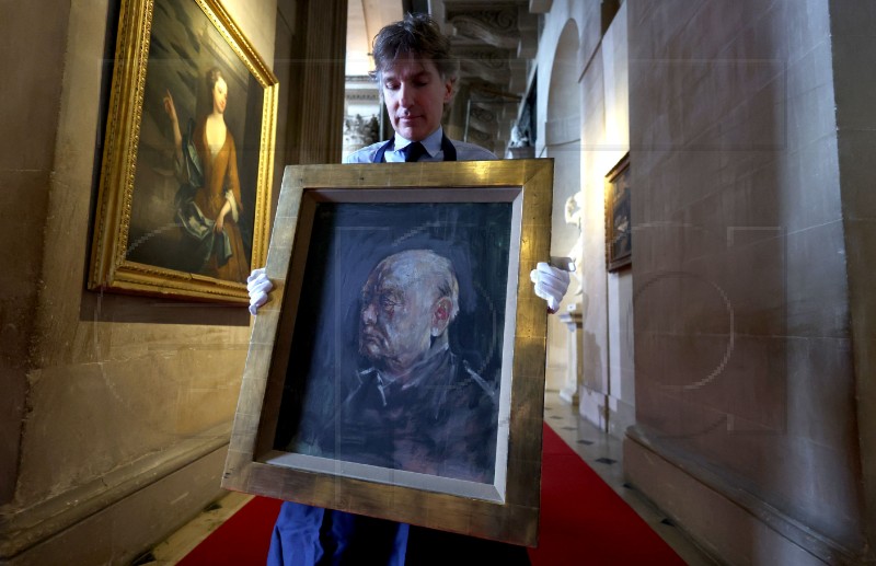 BRITAIN CHURCHILL ART