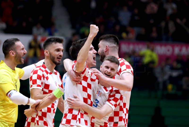 Uzvratna utakmica doigravanja za futsal SP između Hrvatske i Poljske